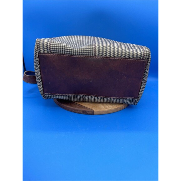 Vintage 80s Polo Ralph Lauren Tote Purse Leather Shoulder Bag Coated Shopper 90s - Picture 6 of 9